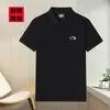 Camisa Polo para Hombre Temo Verano Nueva de Alta Gama Estilo Nórdico Cuello Solapa Camiseta de Manga Corta Bordada Top Informal de Moda para Hombre