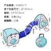 Brinquedo para Gato Auto-hi para aliviar o tédio Canal Túnel para Gato Combinação Dragão da Terra Giratório Tenda para Gato Pista Dobrável Ninho para Gato