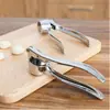 Artefacto de Prensa Doméstica para Ajo Machacado Cocina Pelador de Ajo Grande Pelador de Ajo Doméstico Machacador de Ajo Prensa Manual Pelador de Ajo Machacado