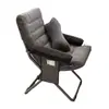 Sofá Perezoso Habitación Tatami Plegable Sillón Reclinable para Siesta Oficina Dormitorio Estudiante Silla de Computadora Ajustable con Respaldo