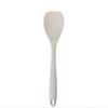 Conjunto de Utensílios de Cozinha de Silicone All-Inclusive Branco Leite 7 Peças Espátula de Silicone Colher de Sopa Espátula de Cozinha Resistente a Altas Temperaturas Escorredor