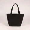 Venta al por mayor de fabricante todo algodón liso en stock para hacer a mano graffiti pintado a mano mini bolsa de lona bolsa de mano de un solo hombro bolsa con logo