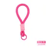 Lanyard para Llaves Colorido Trenzado Nudado Correa para Teléfono Correa de Muñeca Antiperdida Lanyard para Botella de Agua Accesorio para Bolso Dopamina
