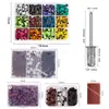 Cabezales de Lijado para Pulir Uñas para Taladros de Uñas Eléctricos, Disponibles en Múltiples Granos, Caja de Colores con Juego de Rodamientos