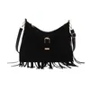 Bolso de Mano Versátil con Borlas Nuevo 2026 para Mujer, Bolso de Hombro Cuadrado de Moda para Verano, Bolso Cruzado de Moda