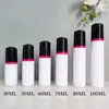 En Stock Botella de Espuma Blanca de 30 ml, Botella Espumadora de Mousse de 60 ml, Botella de Espuma Limpiadora Facial, Botella Dispensadora de Mousse para Pasta de Dientes de 50 ml