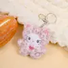 Gato animal de peluche con estampado de leopardo de dibujos animados DIY lindo regalo accesorios decorativos para zapatos y sombreros accesorios para ropa accesorios para bolsos broche