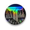 Etiqueta Láser Plana Láser Personalización Color Logo Sello Digital Pegatina Pegatina Holográfica Personalización