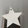 Atacado de Fábrica Pequenas Lascas de Madeira Estrela de Cinco Pontas Lasercut Lasercut Madeira Lasercut DIY Árvore de Natal Festa Parede Graffiti Decoração