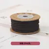 Hilo de Algodón Hecho a Mano Estilo Tíbet para Pulseras y Collares DIY, Cordón de Algodón Retorcido a Mano, Hilo de Algodón Trenzado, 12 Hilos