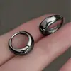 Pendientes Geométricos Redondos Brillantes Minimalistas, Diseño de Nicho, Sensación de Alta Gama, Clips para Orejas Elegantes, Pendientes de Estilo Genial, Transfronterizo