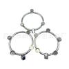 Boquilla de anillo atomizador de alta presión rociador eléctrico boquilla de pulverización acero inoxidable tres cuatro cinco cabezal de pulverización