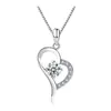 Colar de 1 quilate feminino corrente de clavícula totalmente cravejada de diamantes fornecimento direto de fabricantes lote diamante flash cabelo diamante quadrado de seis garras colar de zircônia