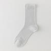 Calcetines de media caña para primavera y verano, calcetines de confinamiento de seda de morera para niños, calcetines sin costuras desodorantes transpirables de color sólido, calcetines apilados para mujer