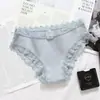 Embalado IndividualmenteNovas Calcinhas Femininas Ribatadas Confortáveis de Cintura Média com Renda Sexy nas Bordas, Levanta Bumbum, Respiráveis