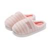 Pantuflas de Algodón para Mujer para Otoño e Invierno, Pantuflas Cálidas de Felpa con Suela Gruesa Resistentes al Desgaste para Uso en Interiores, Pantuflas de Hogar para Parejas, Maternidad, Pantuflas Peludas para Hombre