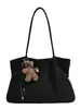 Bolso Tote de Gamuza Retro de Alta Gama Transfronterizo para Mujer 2026 Nuevo Moda Casual Gran Capacidad Bolso de Hombro Único
