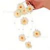 Ramo de novia artificial de perlas y nenúfares para accesorios de fotografía en casa durante la temporada de bodas transfronterizas