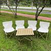 Silla plegable silla de camping para exteriores mesa plegable mesa enrollable tipo huevo silla plegable para exteriores puesto conveniente mesa plegable mesa de camping