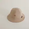 Chapéu Fofo de Urso para Crianças Chapéu de Sol para Viagem de Primavera e Outono para Bebês Chapéu de Pescador para Meninos e Meninas Simples para o Dia a Dia Proteção Solar Chapéu de Bacia