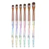 Set de pinceles para decoración de uñas en stock transfronterizo, directo de fábrica, pinceles para decoración de uñas, herramientas de silicona con cabeza redonda para decoración de uñas para manicuras de gel