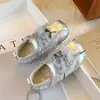 Zapatos Mary Jane de Encaje para Bebé 2026 Estilo Nuevo Primavera y Otoño Moda para Niñas Dulces Zapatos de Cuero Mocasines Bajos