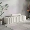 Banco longo para salão de beleza, cadeira de espera para área de descanso, banco pequeno para trocar de sapatos, novo sofá-banco minimalista criativo para sala de estar