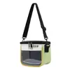 Bolsa de viagem para répteis e geckos de estimação, bolsa de viagem com estampa de leopardo para cobras de estimação, transportadora portátil respirável para lagartos, esquilos voadores e outros pequenos animais de estimação