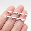 45X8.6Mm 1.5g Multicolor Hecho a Mano DIY Accesorios para Joyería Conectores Porosos para Pendientes