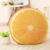 Almohada Creativa 3D Sandía Kiwi Fruta Naranja Fruta del Dragón Partículas de Espuma Cojín Suave Juguete de Peluche