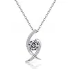 Collar con Colgante de Cruz de Plata de Ley S925 Transfronterizo Europeo y Americano para Mujer con Doce Piedras de Nacimiento, Cadena para Clavícula Versátil y Elegante