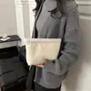 Bolso de Mano Elegante y Sencillo, Bolso tipo Sobre Minimalista de Moda, Nuevo Estilo Invierno 2025, Bolso Pequeño de Moda Personalizado
