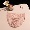 Nueva Lencería Yuyue de Cierre Frontal Estilo Francés de Seda para Mujer, Hecha de Seda de Morera, Sexy Escote en V Profundo, Sujetador Francés sin Varillas