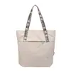 Bolsa tote casual de gran capacidad para mujer, nuevo bolso de hombro otoño 2026, bolsa de alta apariencia para estudiantes universitarios que van a clase