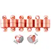 Novos acessórios de fivela magnética cilíndrica pulseira de casal corda de cabelo acessórios de fivela magnética diy atacado W246