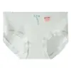 Ropa interior para mujer 10A, Antibacteriana, Pantalones tipo máscara de seda helada ultrafinos, Bragas de alta gama de cintura media cómodas con ribete de encaje para niñas