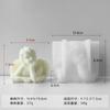 Jiahimei Velas Perfumadas Anjinho Molde de Silicone Grande Molde para Enfeite de Gesso de Anjo Sabonete Artesanal DIY