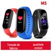 Linha M5 carregamento/sucção magnética pulseira inteligente exercício frequência cardíaca pressão arterial tela colorida pulseira pedômetro presente envio da fábrica