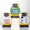 Marco de fotos con adorno de cristal conmemorativo para profesores, regalo conmemorativo de escritorio para profesores de Chino y Matemáticas, regalo del Día del Maestro