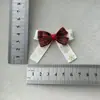 Pajarita Roja Estilo Navideño Año Nuevo Accesorios para Ropa Transfronterizos Accesorios de Decoración DIY Calcetines Bolsas Mascotas