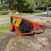 Gafas de Sol de Exterior para Niños de Equitación Europeas y Americanas Gafas a Prueba de Viento Lente de Color Gafas Coloridas Deportivas para Bicicleta Transfronterizas