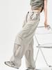 Pantalones de Trabajo Paracaídas Retro Americanos para Mujer, Nuevos Pantalones Deportivos para Exteriores Otoño e Invierno 2026, Pantalones Casuales de Cintura Alta Adelgazantes