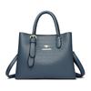 Bolsa Feminina Grande Capacidade Simples Moda 2024 Nova Bolsa Transversal Bolsa de Ombro Bolsa Grande Padrão Pedra Bolsa Tote para o Dia a Dia