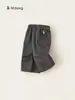 Pantalones de Peto Bangxuan para Niños Primavera y Otoño Ropa Infantil Color Sólido Pantalones Rectos para Niños Pequeños Pantalones Casuales para Niñas Pantalones Versátiles para Niños