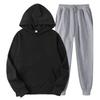 Xiyin Amazon Blank Light Edition Traje deportivo para hombre y mujer con forro polar, traje con capucha Código Europeo para mujer, traje deportivo de moda
