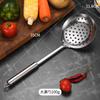 Espátula Redonda de Tubo de Acero Inoxidable Colador de Cocina Espátula Cuchara para Arroz Cuchara para Sopa Tamizador de Polvo Tenedor para Filete y Carne Juego de Siete Piezas Utensilios de Cocina Regalo