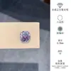 Brincos Millennium Corte Rosa, Tarraxas Cochlear com Zircônia Cintilante, Tarraxas para Hélice de Orelha em Aço Titânio com Diamante Colorido Cintilante