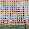 Cortina de lluvia con degradado de estrellas brillantes de 1*2 m, diseño de fondo de globo para fiesta, cumpleaños, bar, día de San Valentín