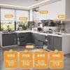 Encimera de Pizarra Gabinetes de Cocina para el Hogar Gabinetes de Mármol Gabinetes para Estufa Integrada Simples Económicos Gabinetes para Casa de Renta