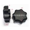 40mm-m8 aço inoxidável sete ângulo estrela náilon plástico botão plástico botão porca alça alça porca